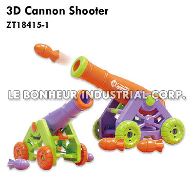 3D Cannon Shooter