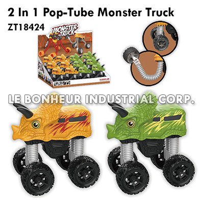 2 In 1 Pop-Tube Truck