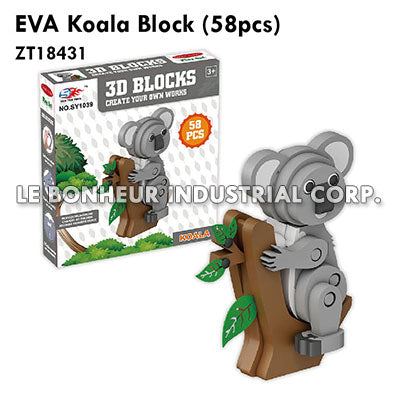 EVA Koala Block (58Pcs)