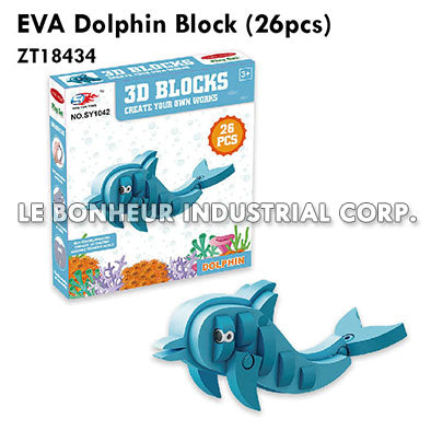 EVA Dolphin Block (26Pcs)