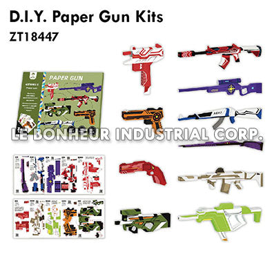 D.I.Y. Paper Gun Kits
