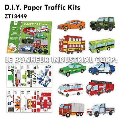 D.I.Y. Paper Traffic Kits