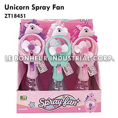 Unicorn Spray Fan