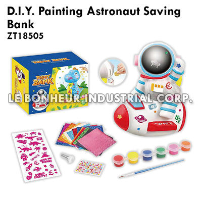 D.I.Y. Painting Astronaut Saving Bank