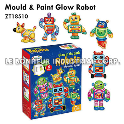 Mould & Paint Glow Robot