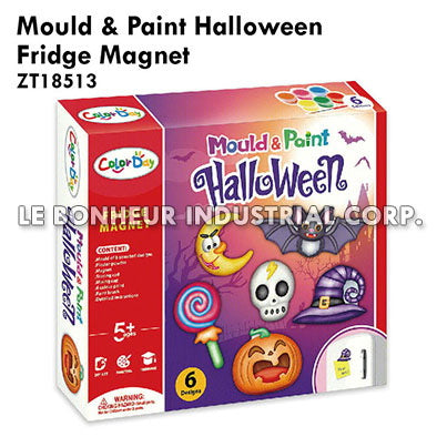 Mould & Paint Halloween Fridge Magnet