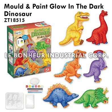Mould & Paint Glow In The Dark Dinosaur