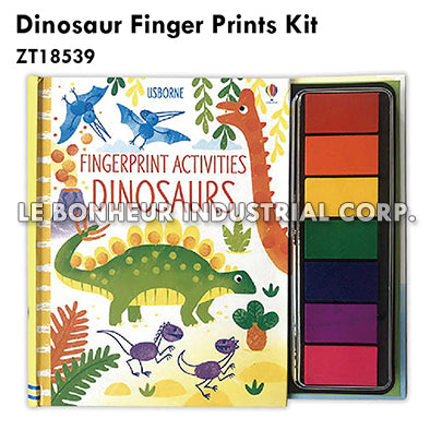 Dinosaur Finger Prints Kit