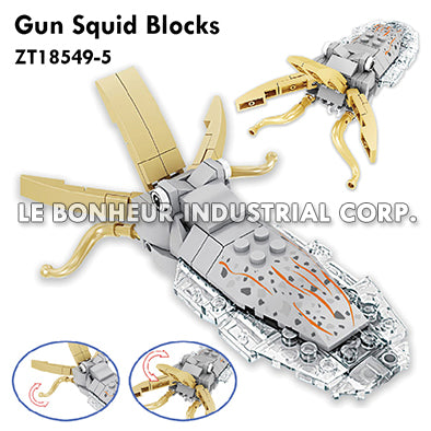 Gun Squid Blocks