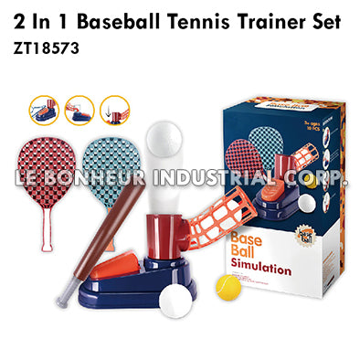 2 In 1 Baseball Tennis Trainer Set