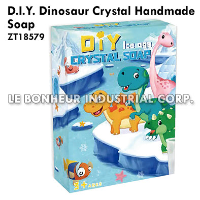 D.I.Y. Dinosaur Crystal Handmade Soap