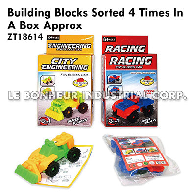 Building Blocks Sorted 4 Times In A Box Approx