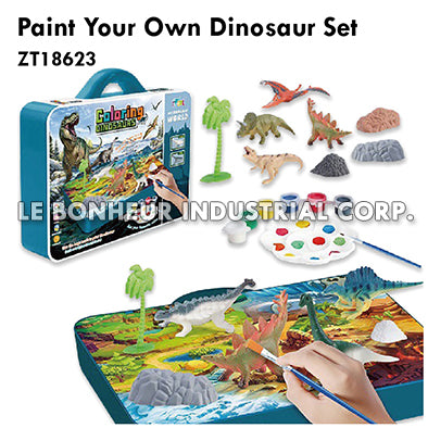 Paint Your Own Dinosaur Set