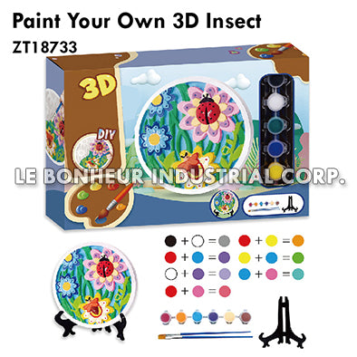 Paint Your Own 3D Insect