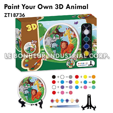 Paint Your Own 3D Animal