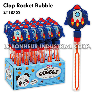 Clap Rocket Bubble