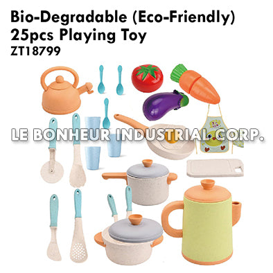 Bio-Degradable (Eco-Friendly) 25pcs Playing Toy