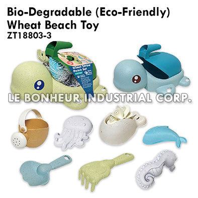 Bio-Degradable (Eco-Friendly) Wheat Beach Toy