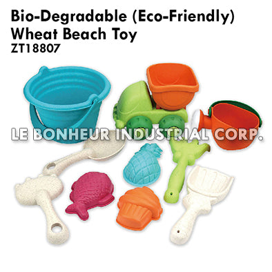 Bio-Degradable (Eco-Friendly) Wheat Beach Toy