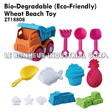 Bio-Degradable (Eco-Friendly) Wheat Beach Toy