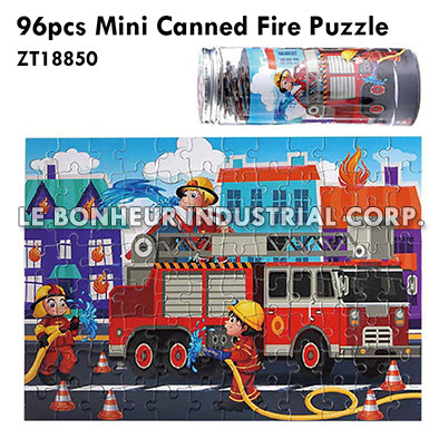 96pcs Mini Canned Fire Puzzle