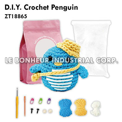 D.I.Y. Crochet Penguin