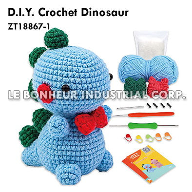 D.I.Y. Crochet Dinosaur