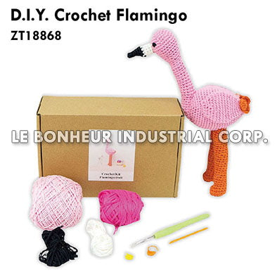D.I.Y. Crochet Flamingo