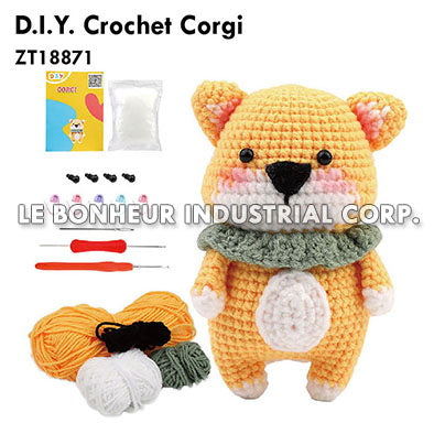 D.I.Y. Crochet Corgi