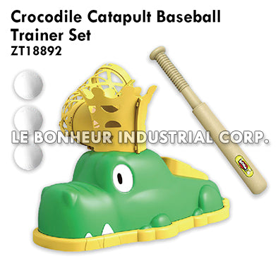 Crocodile Catapult Baseball Trainer Set