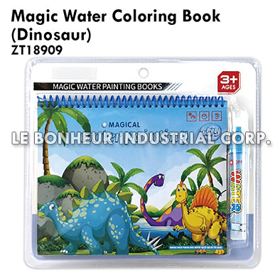 Magic Water Coloring Book (Dinosaur)