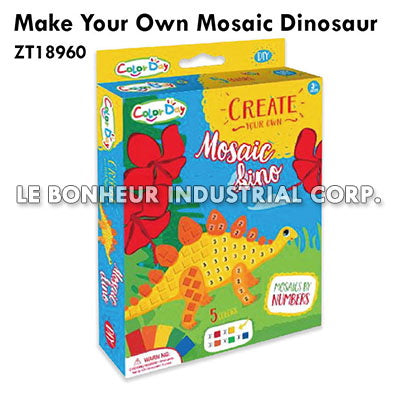 Make Your Own Mosaic Dinosaur