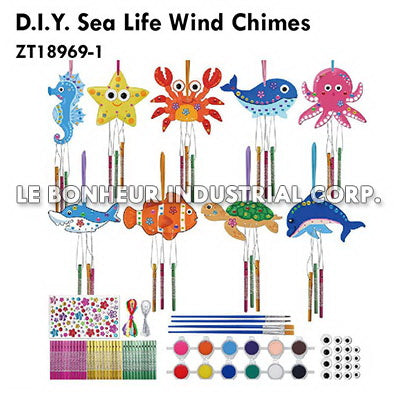 D.I.Y. Sea Life Wind Chimes