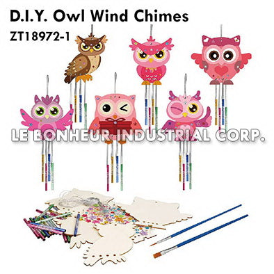 D.I.Y. Owl Wind Chimes