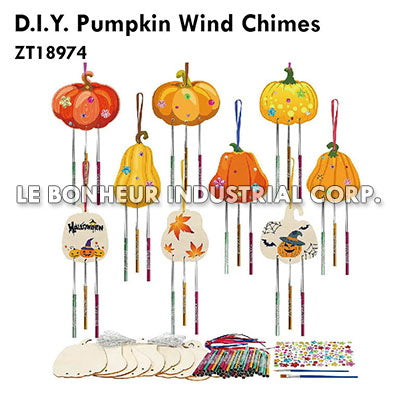 D.I.Y. Pumpkin Wind Chimes