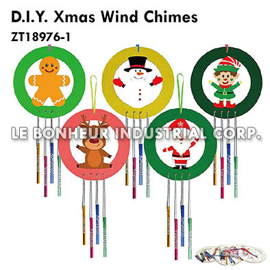D.I.Y. Xmas Wind Chimes