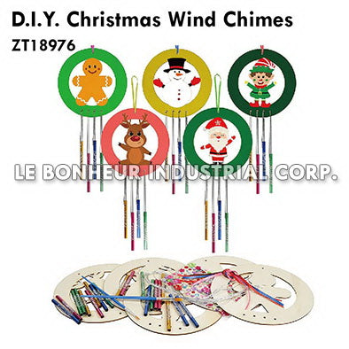 D.I.Y. Christmas Wind Chimes