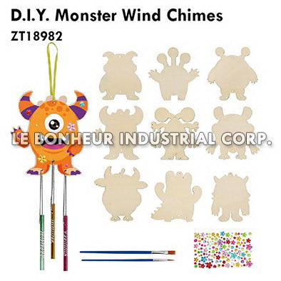 D.I.Y. Monster Wind Chimes