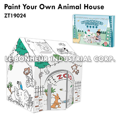 Paint Your Own Animal House