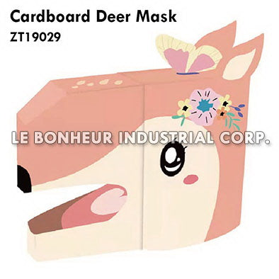 Cardboard Deer Mask