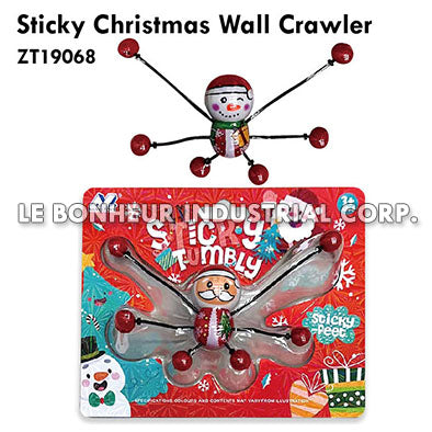 Sticky Christmas Wall Crawler