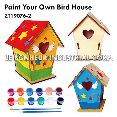 Paint Your Own Bird House