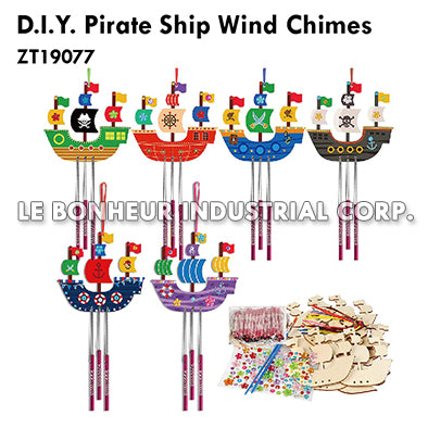D.I.Y. Pirate Ship Wind Chimes