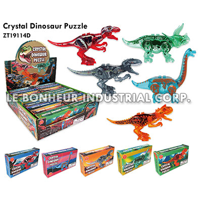 Crystal Dinosaur Puzzle