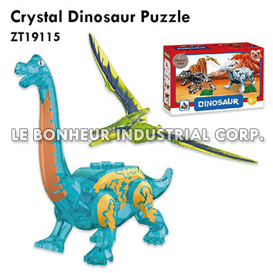 Crystal Dinosaur Puzzle