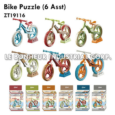 Bike Puzzle (6 Asst)