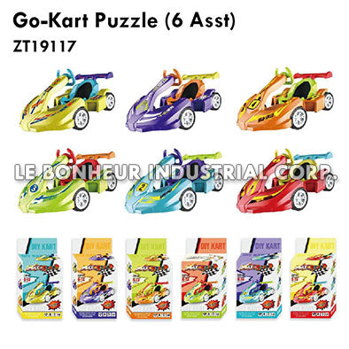Go-Kart Puzzle (6 Asst)