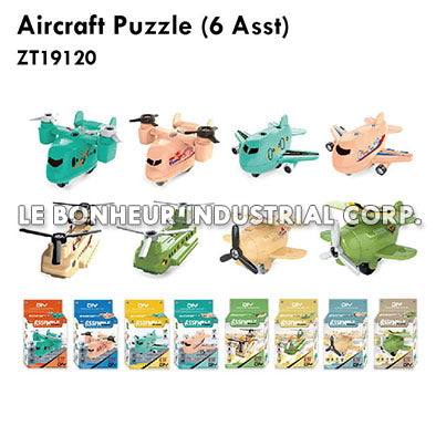 Aircraft Puzzle (6 Asst)