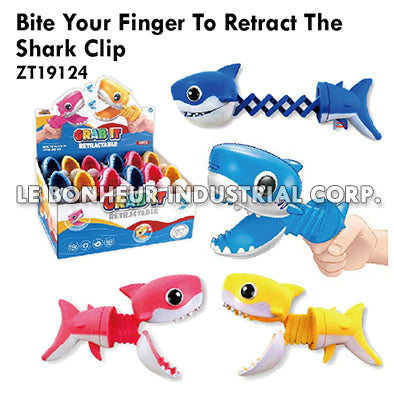 Bite Finger Retract Shark Clip