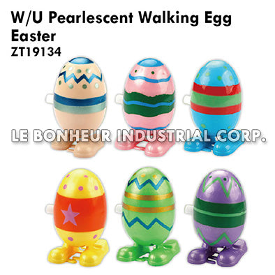 W/U Pearlescent Walking Egg Easter